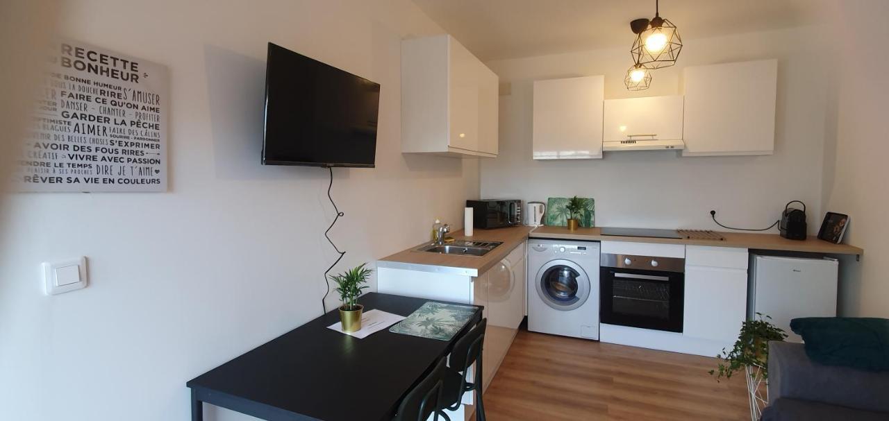 Charmant T2 Avec Grande Terrasse Quartier Jardin Massey Tarbes Exterior foto